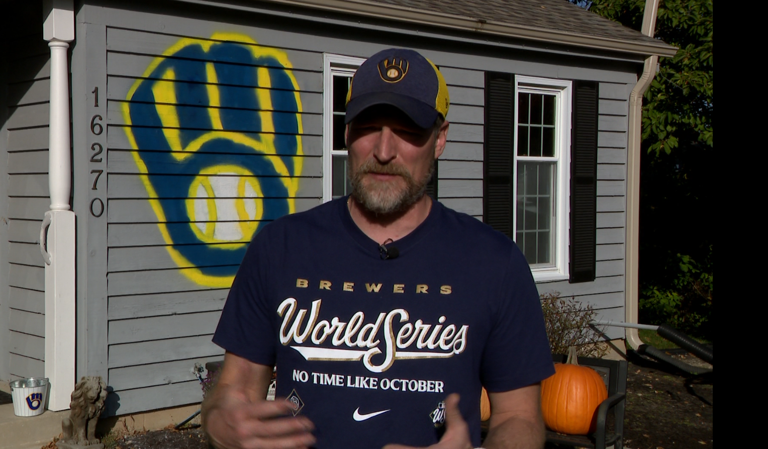 Brewers fan paints house to celebrate team’s World Series run — WISN 12 Milwaukee, Amarillo Sports news