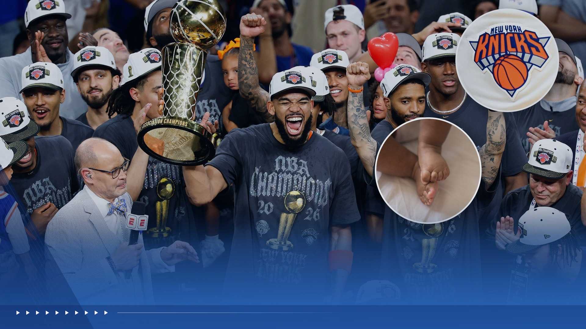 New York Knicks fan couple names baby 'Knickson Fyve' — WPBF Sports Palm Beach