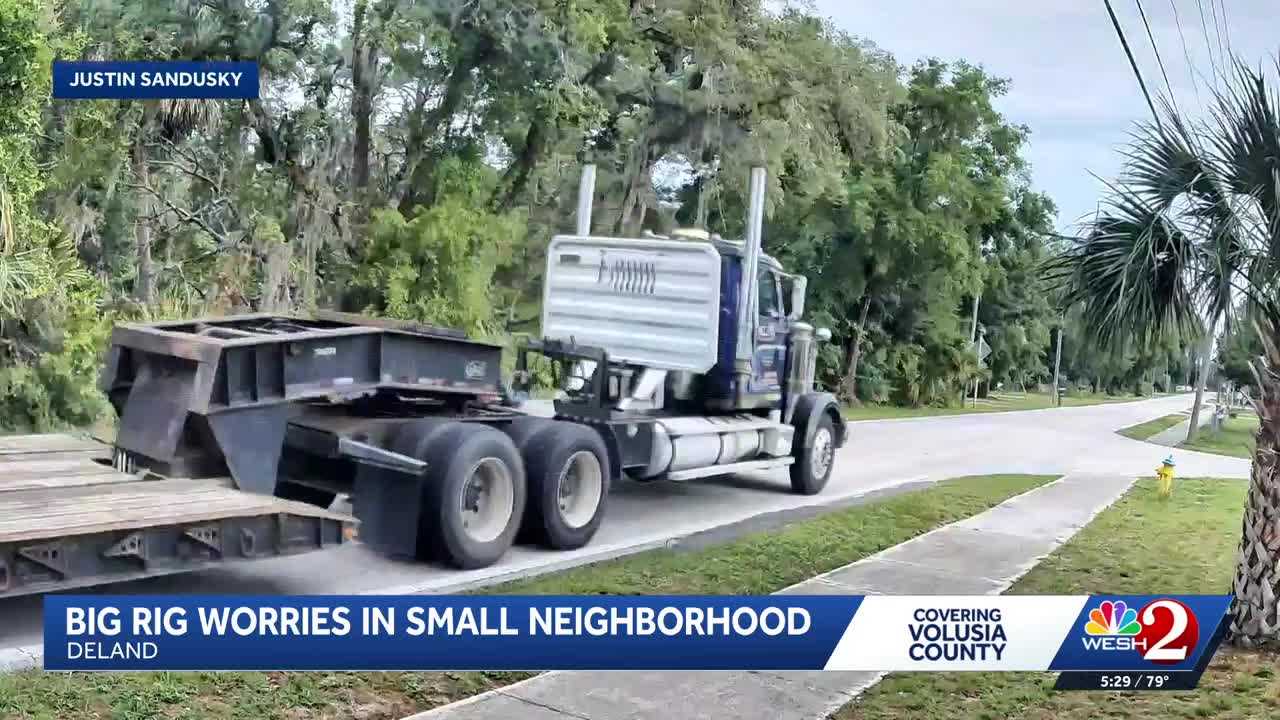 DeLand-area neighbors raise concerns about truck traffic on Marsh Road — WESH 2 Orlando, Amarillo Real Estate news