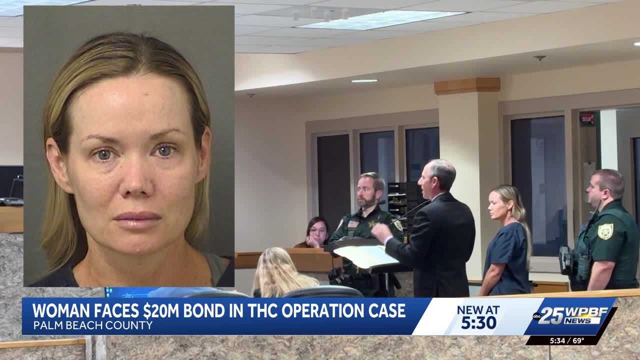 Woman accused in multi-million-dollar THC operation held on $20 million bond — WPBF West Palm Beach, Amarillo Business news