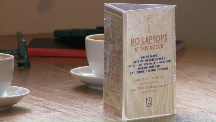 Why one Austin coffee shop doesn’t allow laptops at its booths — Amarillo Dining news